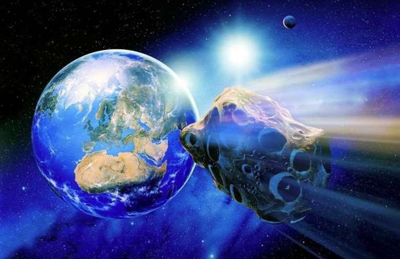 Obrovský asteroid letí na Zemi