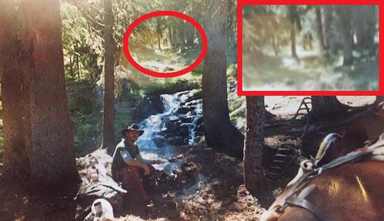 Publikoval vzácnou fotku sněhuláka