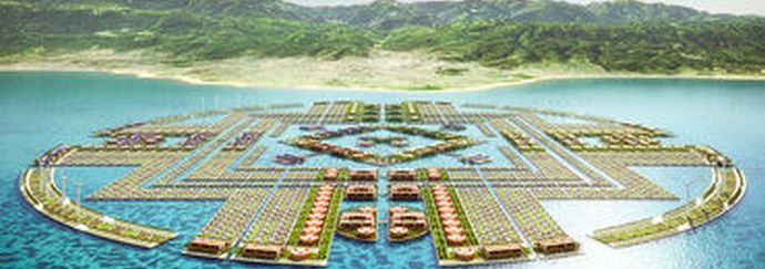 První plovoucí město - za pět let