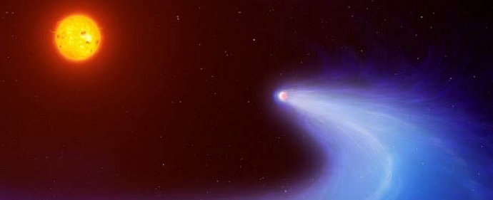 Planeta přestrojená za kometu