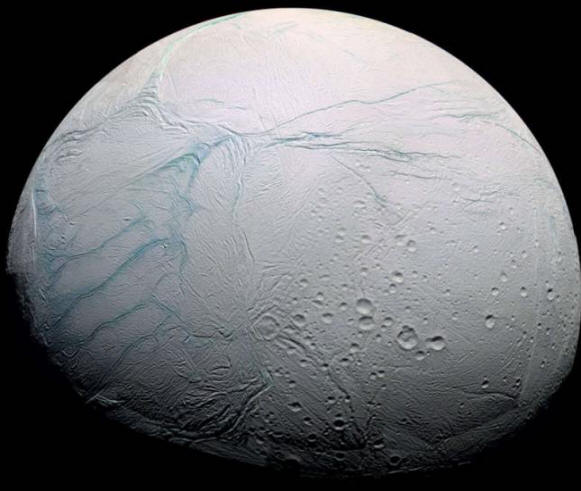 Ledový svět Enceladus