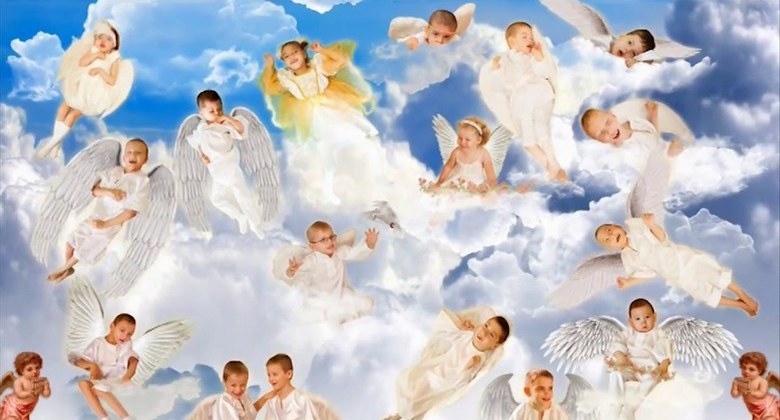 Mrtvé děti se stávají anděly