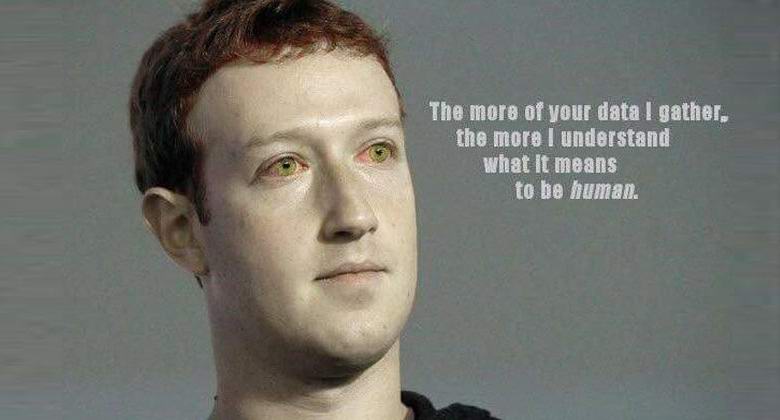 Netizens považoval Marka Zuckerberga za plaz za svědectví na americkém kongresu.