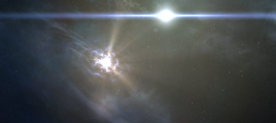 Po překročení rychlosti světla se záblesky gama záření mohou vrátit zpět v čase 