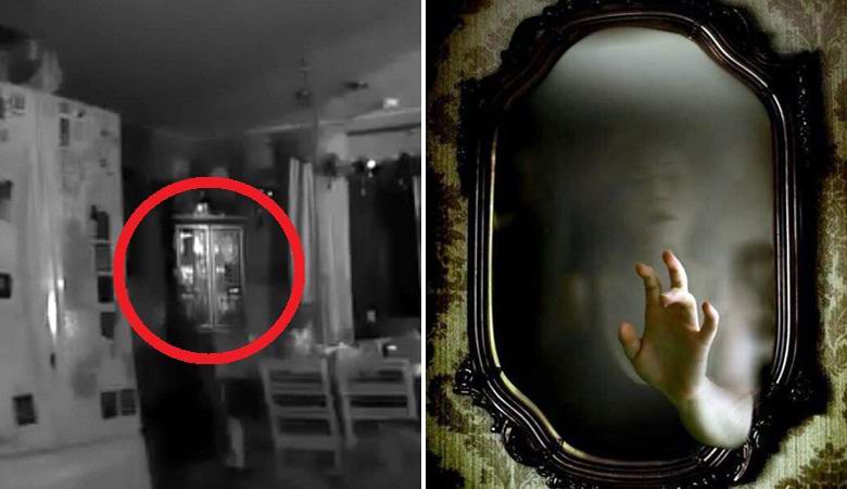 Fantomový odraz dopadl na sledovací kameru