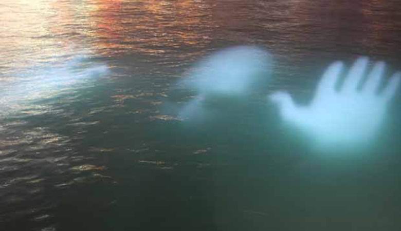 Duch, který vznikl pod vodou, vyděsil potápěče