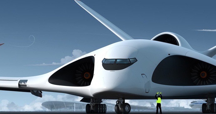 Rusko představilo koncept futuristického vojenského letadla