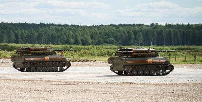 Rusko představilo tankového robota