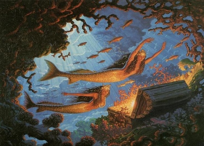 Mořské panny byly nejen vidět, ale také chyteny