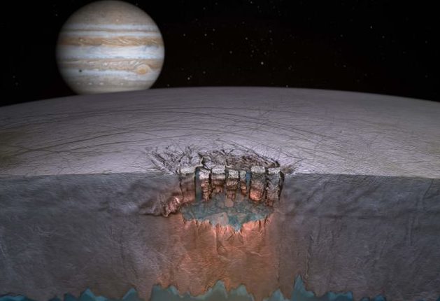 S cílem hledat mimozemský život plánuje NASA „vrtat“ Evropu 