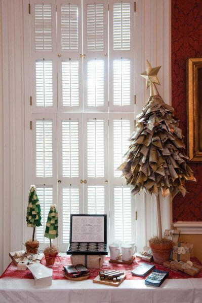 Neobvyklé vánoční stromky (29 fotografií)