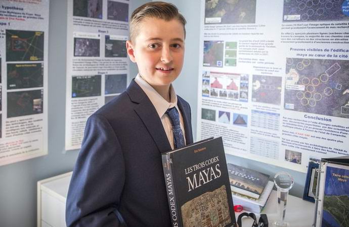 Školák, aniž by opustil domov, objevil ztracené mayské město.