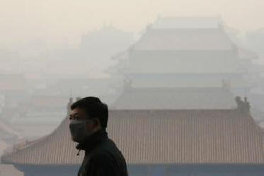 Smog zabalil hlavní město Tibetu