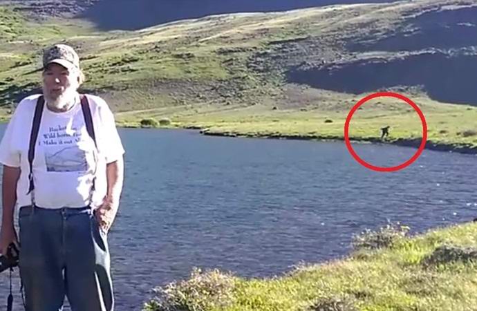 Bigfoot byl výstřel pobíhající kolem jezera