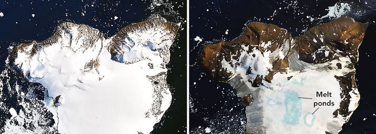 Satelitní satelit NASA zaznamenává tání 20% sněhové pokrývky Antarktidy 