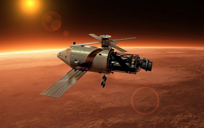 Stanice ExoMars obklopená mimozemšťany?