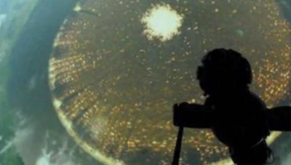 Podivný kruh nad planetou Zemi