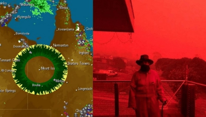 Hořící Austrálii mohou mimozemšťané změnit klima planety.