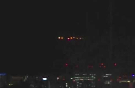 Tajemná světla nad Japonskem