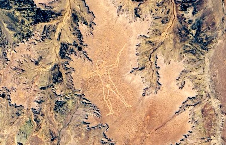 Tajemný geoglyf v podobě obřího muže na australské náhorní plošině aktualizován