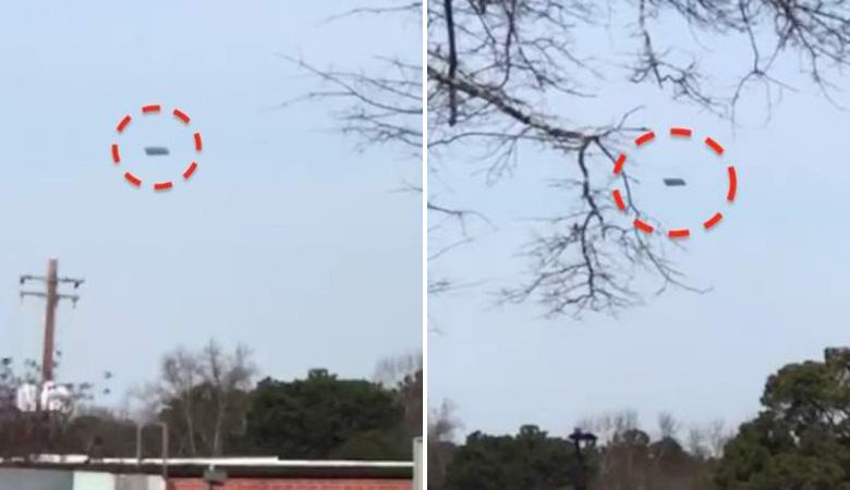 Tajemný předmět se pomalu plavil přes Gruzii