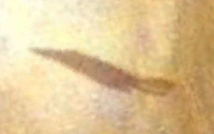 Stín mimozemské lodi objevené na Marsu