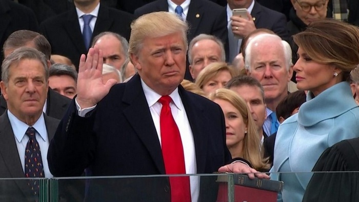 Trump je posledním 44. prezidentem Spojených států