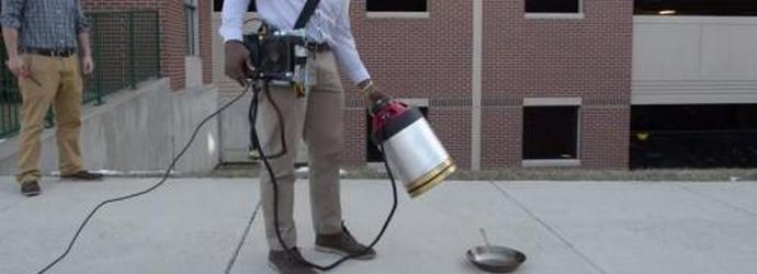 Vypal oheň - pomocí zvuku