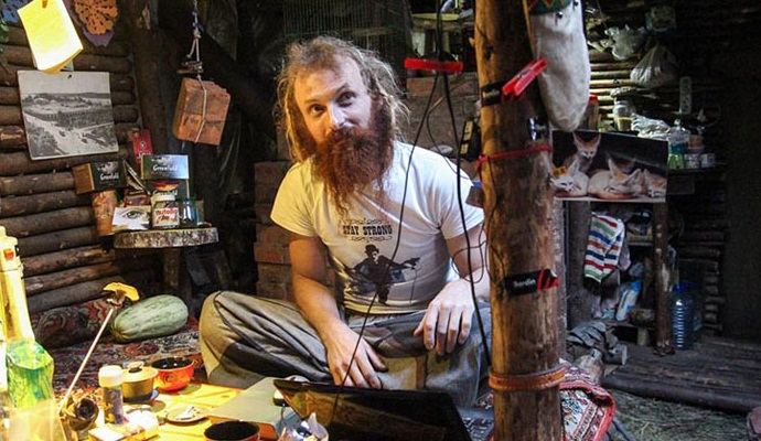 Ruský poustevník má dokonce internet