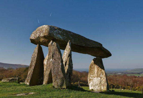 Velšský dolmen Pentre Yifan