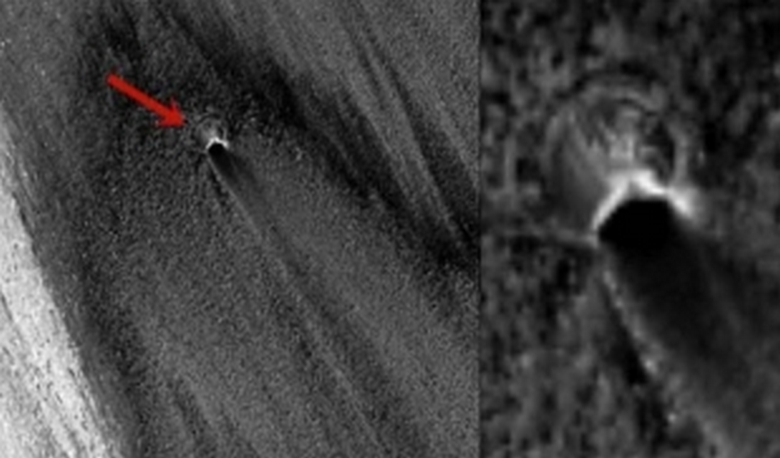 Ufologové znovu objevili mimozemšťany na Marsu