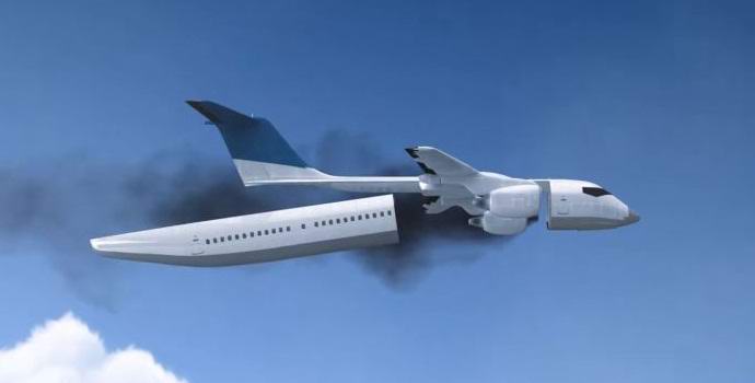 Ukrajinec vynalezl letadlo, které se nebojí leteckých havárií.