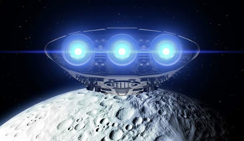 Ne první video: neidentifikovaný objekt vzlétne z Měsíce