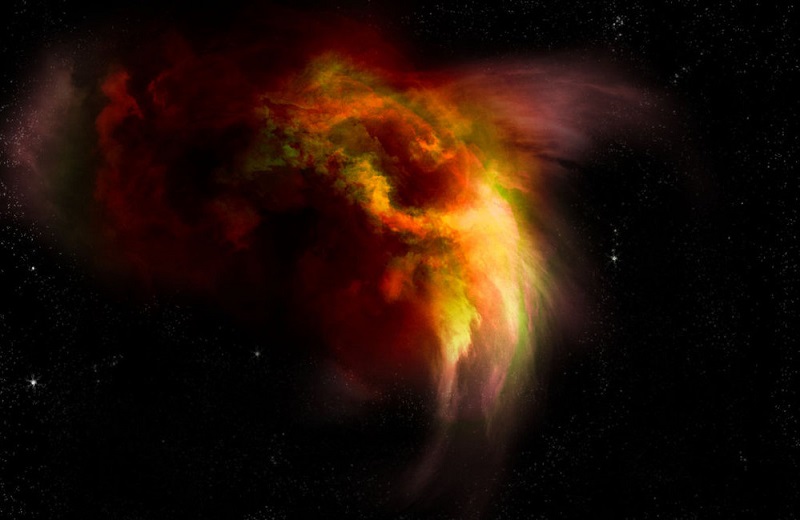 Uprostřed naší galaxie byly objeveny záhadné pohyby plynu.