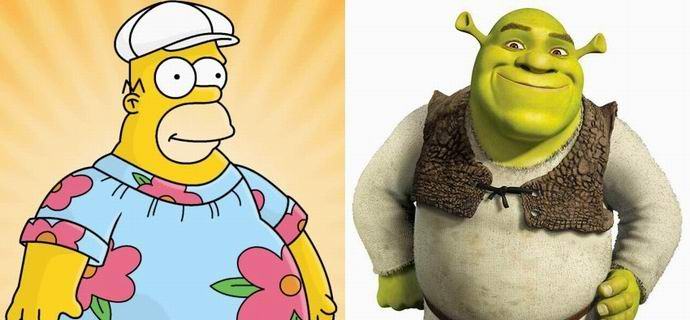 Hrdinové západních karikatur mají za vinu dětskou obezitu