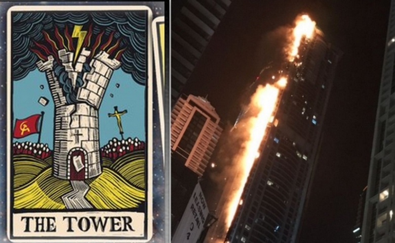 V Dubaji došlo k požáru mrakodrapu Torch Tower ...