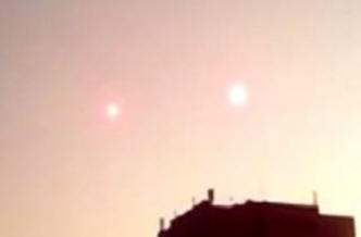 Na Krymu se srazily dva UFO. Video.