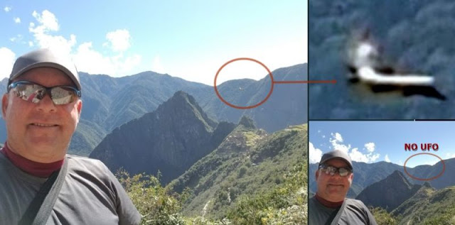 V Peru se UFO objevuje z portálu přímo nad starobylým městem Machu Picchu.