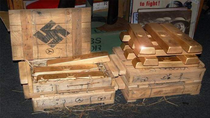 V nacismu vykopat vlak zlatem