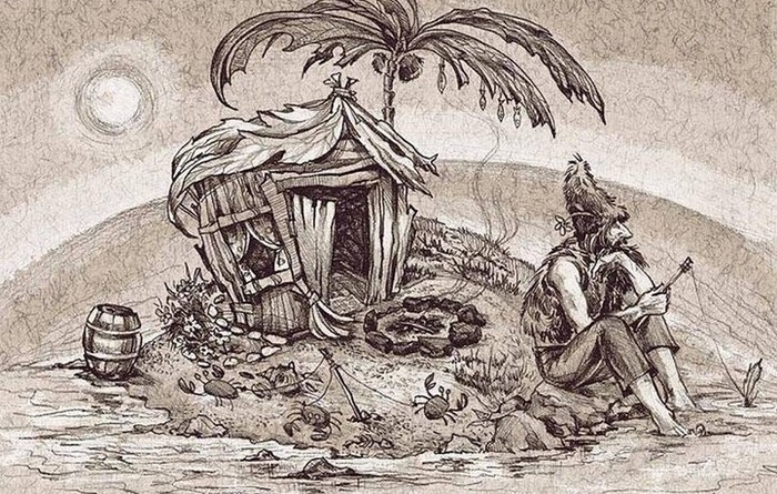 Rusko mělo svého vlastního Robinsona Crusoe