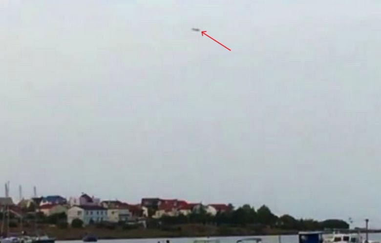 UFO přeletěl Sevastopol Cossack Bay