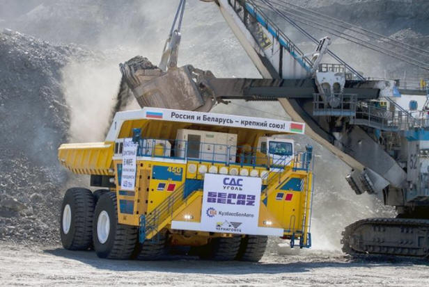 Na Sibiři testovali největší sklápěč na světě 75710, auta, belaz, testy