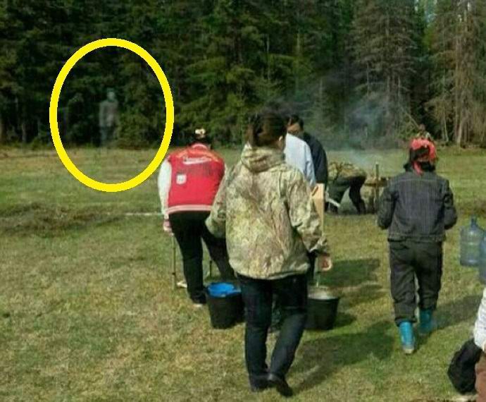 Duch byl vyfotografován v Jakutském lese