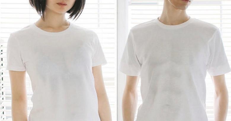 V Japonsku vymysleli tričko, které vytváří iluzi krásné postavy.