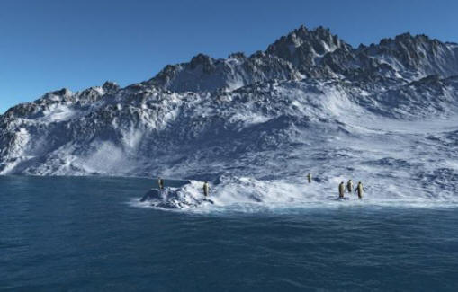 Permafrost v Antarktidě se zrychluje tempem.