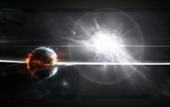 Verze: Pyramidy - jako úkryty po výbuchu supernovy