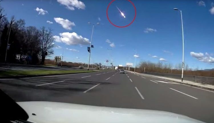 Video: nad Chorvatskem explodovala ohnivá koule 