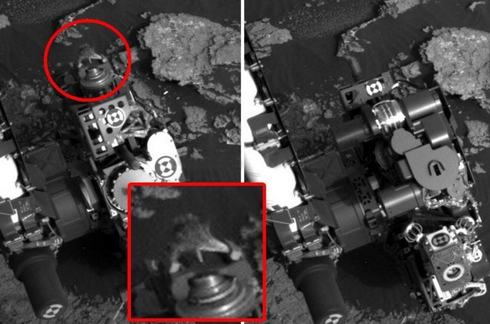 Virtuální archeolog objevil ještěrka na Marsu