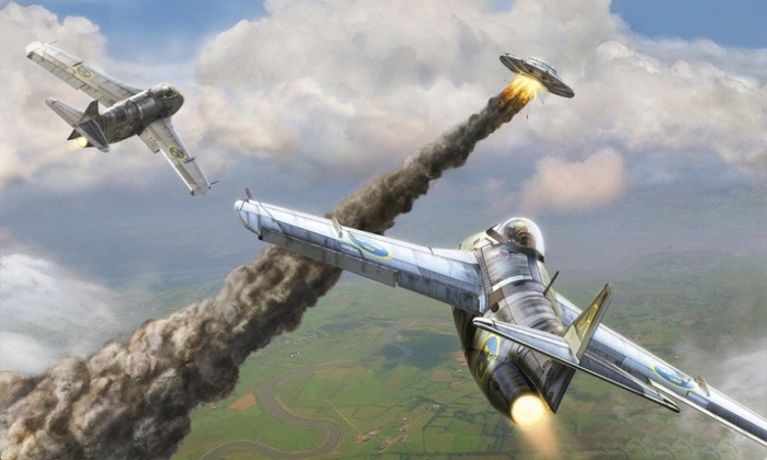 Vojenská letadla nemohou konkurovat mimozemským vozidlům