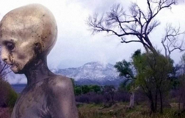 Obnovená fotka s mimozemšťanem odstraněným z internetu speciálními službami